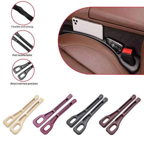 Car Seat Gap Filler Organizer 2-Pack – Fits 0.9-2.2in Console Gaps
