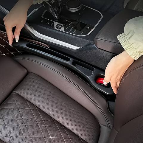 Car Seat Gap Filler Organizer 2-Pack – Fits 0.9-2.2in Console Gaps