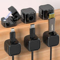 Magnetic Cable Clips 10-Pack – Desk Cord Organizer Clips