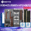 SOYO X99 Dual-CPU Board Set (2x Xeon E5-2680 v4 + 16GB DDR4)