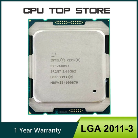 Intel Xeon E5-2680 v4 (14c/28t) Matched Pair - tested server pulls