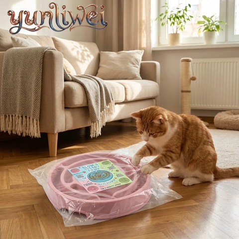 Slow Feeder Dog Bowl (maze, anti-gulping PP)