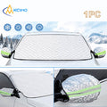Windshield Snow Cover w/ Mirror Protection (universal, anti-freeze)