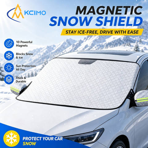 Windshield Snow Cover w/ Mirror Protection (universal, anti-freeze)