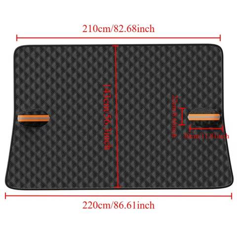 Windshield Snow Cover w/ Mirror Protection (universal, anti-freeze)