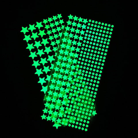 Glow in the Dark Stars Ceiling Set, Multi-Size Luminous Galaxy Decals