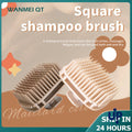 Silicone Scalp Massager Shampoo Brush, Soft Bristle Hair Wash Scrubber