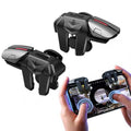 6-Finger Mobile Gaming Trigger Controller, Linkage Fire-Aim Buttons for PUBG/Fortnite