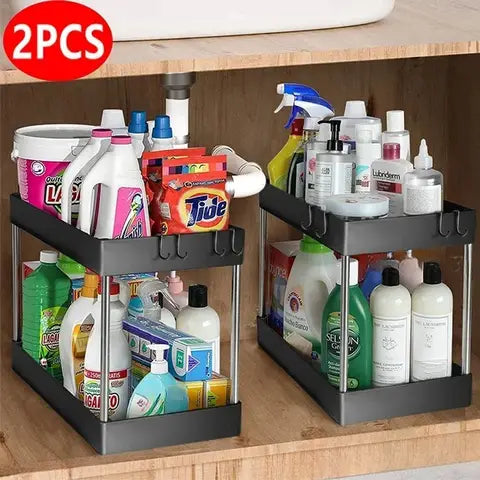 Under-Sink 2-Tier Slide-Out Organizer