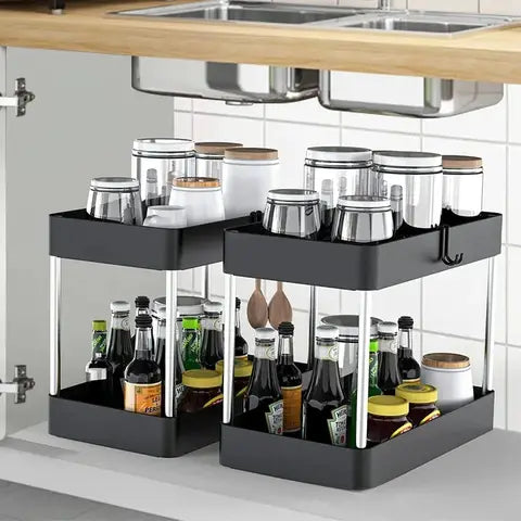 Under-Sink 2-Tier Slide-Out Organizer