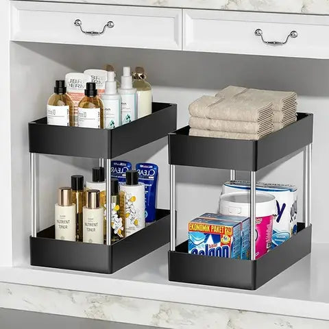 Under-Sink 2-Tier Slide-Out Organizer