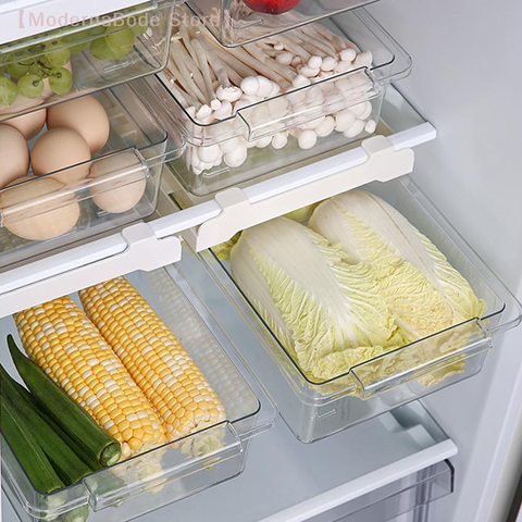 Fridge Egg Drawer — Pull-Out 18-Egg Auto-Rolling Holder