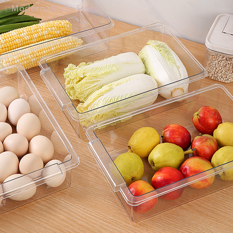 Fridge Egg Drawer — Pull-Out 18-Egg Auto-Rolling Holder
