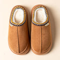 Winter Slipper Boots for Women, Fuzzy Soft-Sole Indoor-Outdoor Booties
