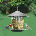 Hanging Gazebo Wild Bird Feeder, Outdoor Garden Seed Feeder