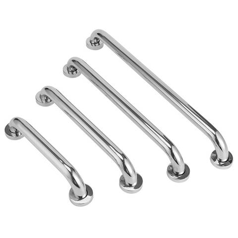Stainless Steel Grab Bar, Screw-Mount Bathroom Safety Handrail