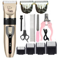 Low-Noise Pet Hair Clipper, Rechargeable Dog Grooming Trimmer