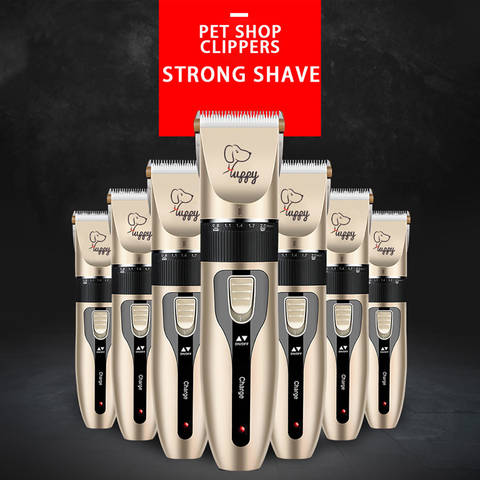 Low-Noise Pet Hair Clipper, Rechargeable Dog Grooming Trimmer