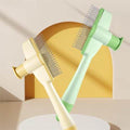 Self-Cleaning Slicker Brush, One-Click Retract Pet Deshedding Brush